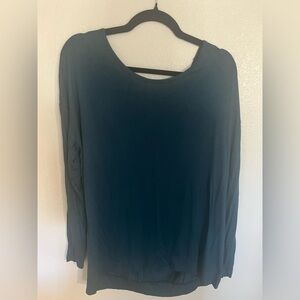 GAIAM Women's Deep Blue Long Sleeve Top